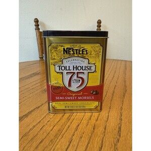 Nestle Toll House 75th Anniversary Limited Edition Collectors Tin Chocolate Box